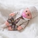 thumbnail image 3 of 12in Doll Super Simulation Baby Doll Vinyl Doll Soft Rubber Toy Gift For Children, 3 of 3
