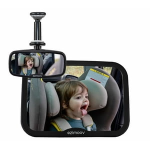 Ezimoov - Pack De 2 Espejos De Bebe Para Auto