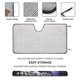 thumbnail image 2 of Posty Austin Post Malone Parasol para Parabrisas Delantero Protector Plegable, Visera Solar para Auto Bloquea Rayos UV Mantiene tu Vehículo Fresco 130cm*70cm, 2 of 6