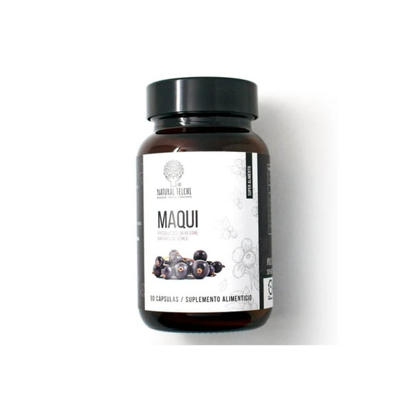 Suplemento antioxidante y antienvejecimiento MAQUI 90 capsulas 500mg