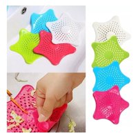 Genérico - 4 Filtros Lavaplatos Drenaje Silicona Para Cocina Baño Ducha