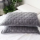 thumbnail image 2 of Fundas de almohadas con diseño gamuza 50x75 cm color gris, 2 of 3