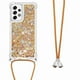 thumbnail image 1 of Funda FOXDOCK para Samsung Galaxy A53 5G con Cuerda Ajustable, Brillo Líquido, Protección Antigolpes y Lente – Ideal para Regalo, 1 of 6