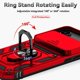 thumbnail image 2 of Funda Resistente Anillo Soporte iPhone 17 Air Privacidad Cámara Montaje Magnético Rojo, 2 of 6