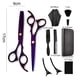thumbnail image 2 of Juego de 10 tijeras de corte de pelo, kit profesional para peluquería, salón y hogar., 2 of 5