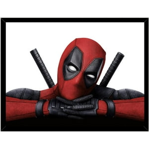 Genérico - Cuadro Decorativo Deadpool 2 Medidas 30X40 Cm