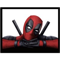 Genérico - Cuadro Decorativo Deadpool 2 Medidas 30X40 Cm