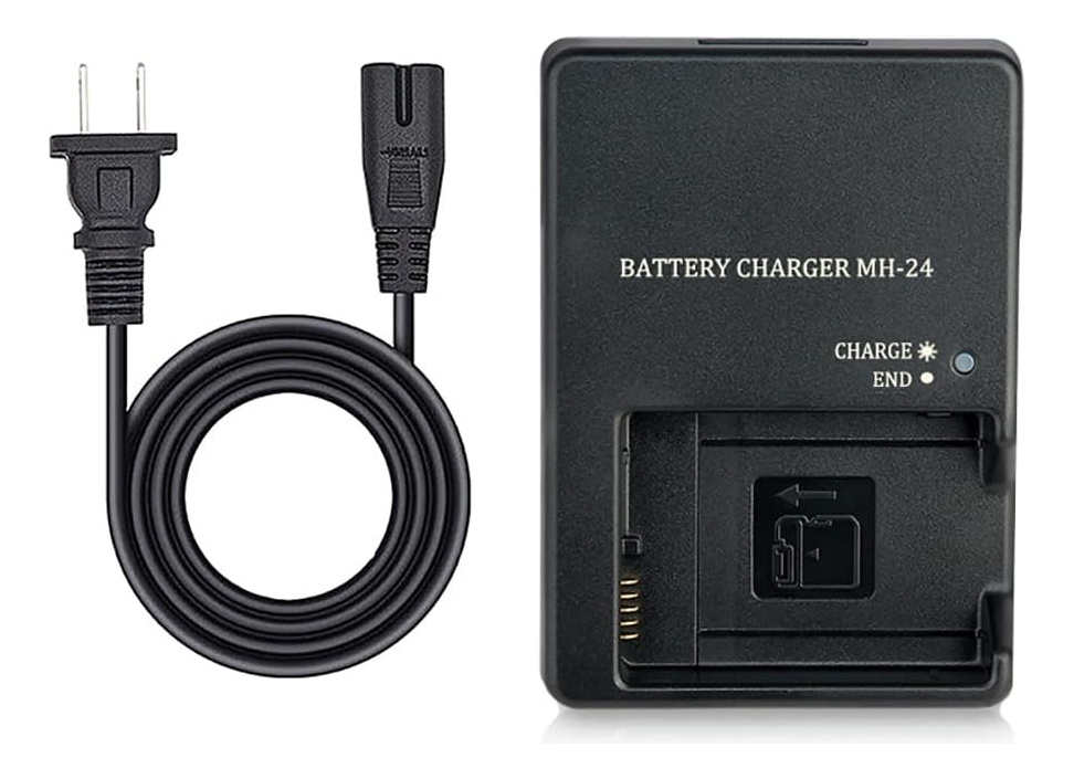 Genérico - Cargador Rapido Batería Para Cámara Nikon Mh-24 (En- El14)