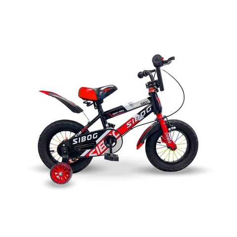 Bicicleta Infantil Aro 12” Con Ruedas De Apoyo Y Frenos Delanteros Y Traseros – Sibog