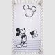 thumbnail image 2 of Sábana para cuna Disney Mickey Mouse gris, marfil y negro, 2 of 4
