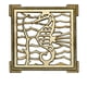thumbnail image 1 of Rejilla Bronce Cuadrada 140mm 109253, 1 of 2