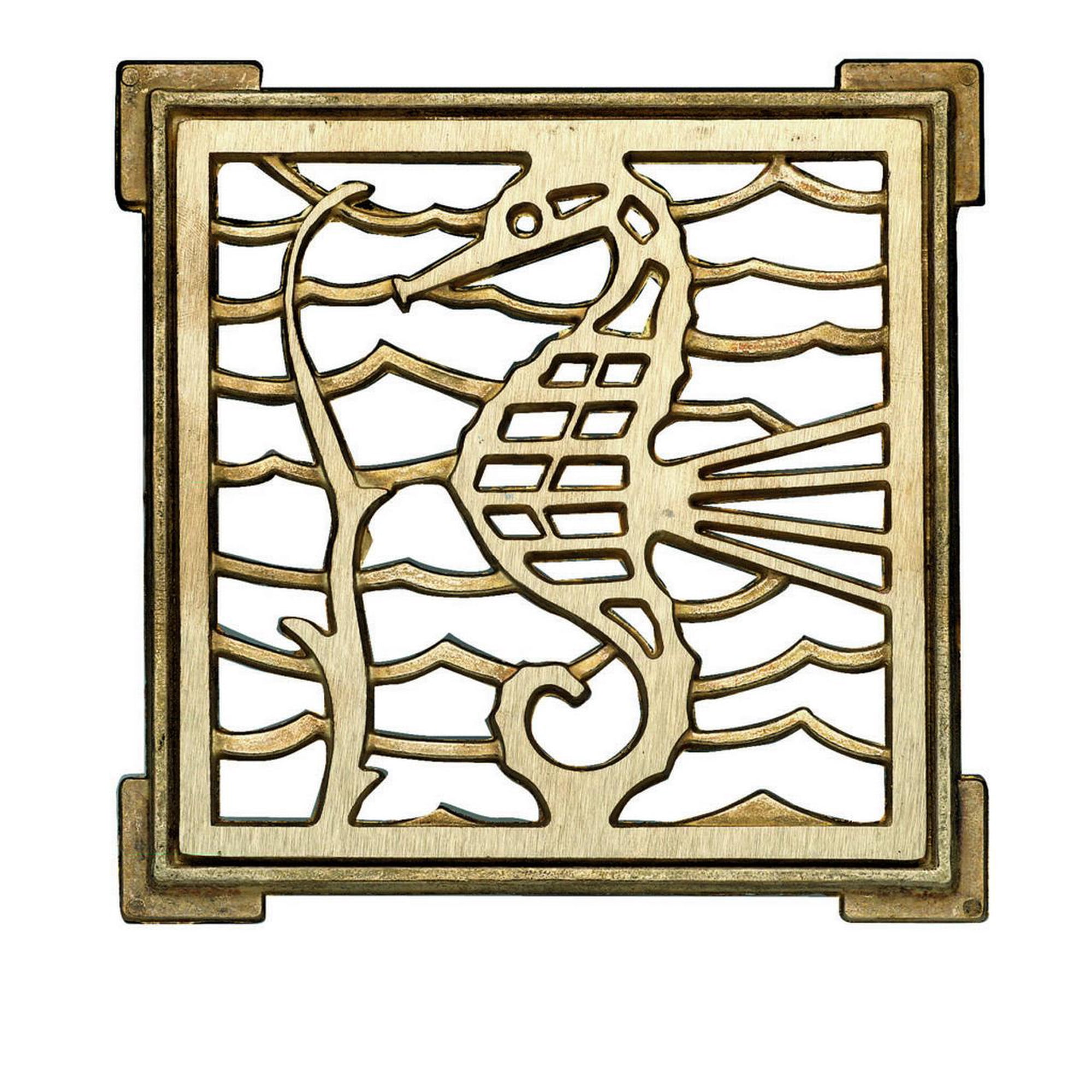 Poli - Rejilla Bronce Cuadrada 140mm 109253