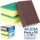thumbnail image 1 of Kit Aileda 2 Esponja Lisa Multiuso + 1 Esponja Mágica Cocina 10 empaques, 1 of 6
