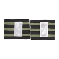 Magideal - 2 Correas De Tobillo Para Bicicleta, Bandas Reflectantes Para Pantalones, Correas Elásticas Cómodas Para Piernas, Muñequeras Para Escalada, Mochileros