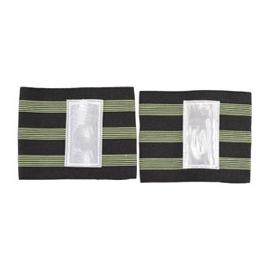 Magideal - 2 Correas De Tobillo Para Bicicleta, Bandas Reflectantes Para Pantalones, Correas Elásticas Cómodas Para Piernas, Muñequeras Para Escalada, Mochileros