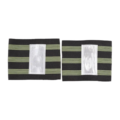 Magideal - 2 Correas De Tobillo Para Bicicleta, Bandas Reflectantes Para Pantalones, Correas Elásticas Cómodas Para Piernas, Muñequeras Para Escalada, Mochileros