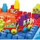 thumbnail image 3 of Set de juguetes Mega Bloks First Builders para niños pequeños con 30 piezas, color azul, 3 of 6