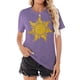 thumbnail image 2 of Camiseta Talovee Magic Kingdom Princess Castle para mujer, color morado, 2 of 3