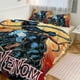 thumbnail image 1 of Venom Print Bedding Set Pattern Duvet Cove Set 3 Pieces 1 Quilt Cover And 2 Pillowcases for Women Men Teens, 1 of 5