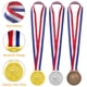 thumbnail image 4 of Medallas de Pickleball Donrime 6,5 cm Oro, Plata y Bronce, 4 of 7