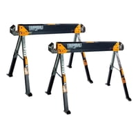 Toughbuilt - Pack De 2 Caballetes Mesa De Trabajo Tb C700