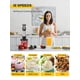 thumbnail image 3 of Licuadora De Mano 6 En 1 1000w 12 Velocidades Vaso De 600 Ml, 3 of 3