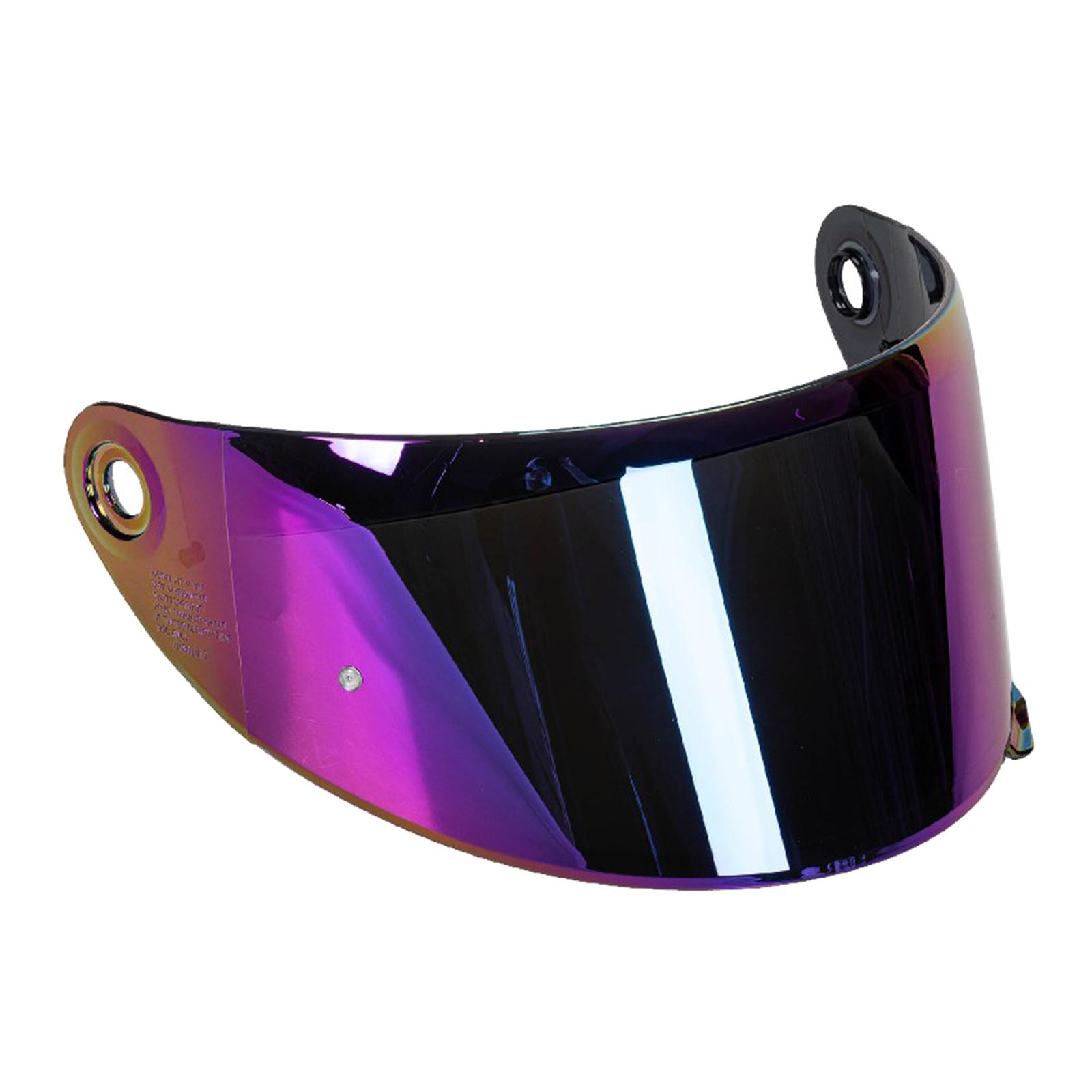 Ioensy - Lente Protectora Para Casco De Motocicleta A Prueba De Viento A Prueba De Polvo Para Axxis Darkens Coloful