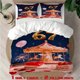 thumbnail image 1 of 3pcs Cupid's Arrow Themed Printed Bedding Set Duvet Cover and Pillowcases, 1 of 5