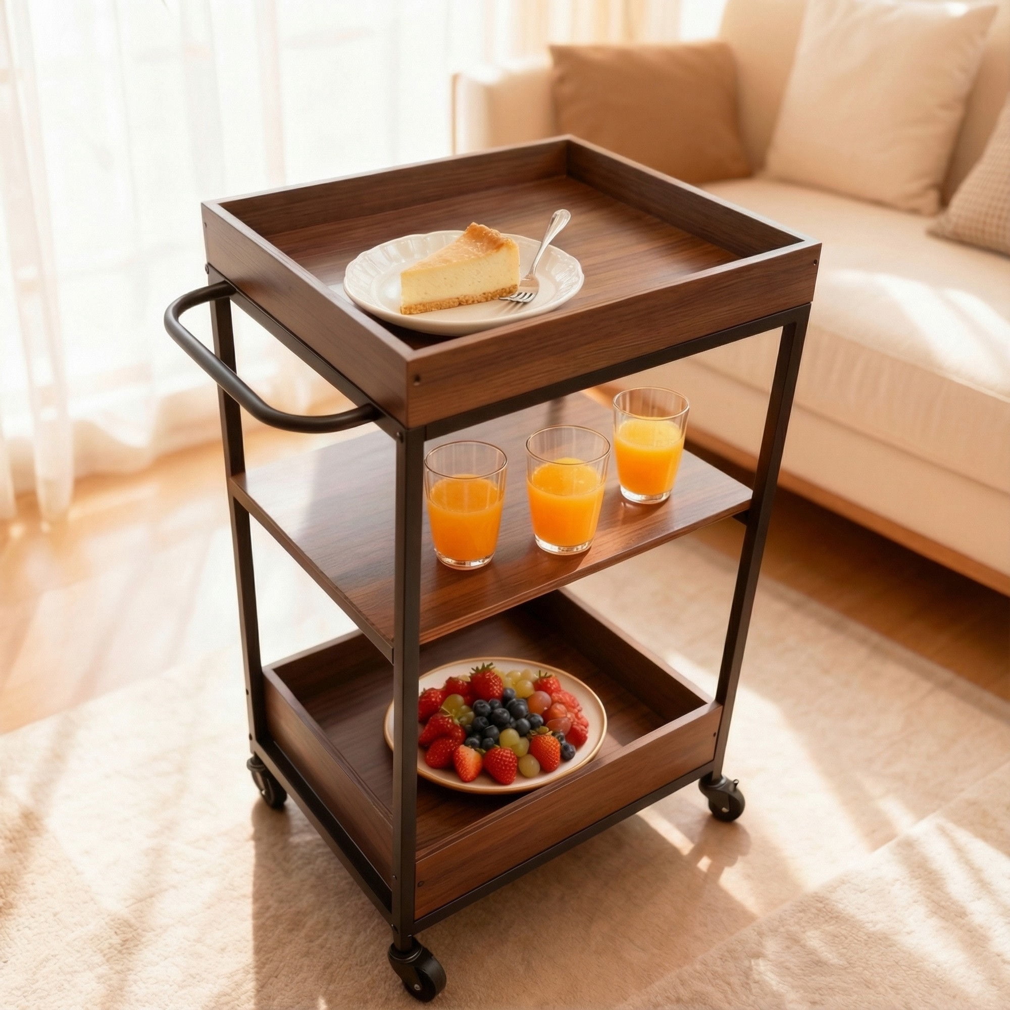 Mainstays - Carro Bar 37x45cm Metal