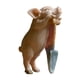 thumbnail image 2 of Estatua De Cerdo Estatua De Animal Lindo Regalos De Arte Escultura De Cerdo Para Escritorio Hogar Patio Sosteniendo Pala Cerdo, 2 of 3