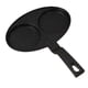 thumbnail image 4 of Sartén Para Huevos, Freidora De Aceite, Olla Para Cocinar, Olla Para Carne, Suministros De Cocina, Sartén Antiadherente, 2 Agujeros, Negro, 4 of 5