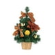 thumbnail image 3 of Mini árbol De Navidad De Mesa Árbol De Navidad Artificial Para Estante Fiesta Encimera Naranja, 3 of 3