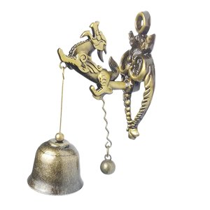 Magideal - Timbre Colgante Para Puerta De Entrada, Campanillas De Viento, Timbre Para Puerta De Entrada, Para Pared De Casa, Granja, Tienda Kirin