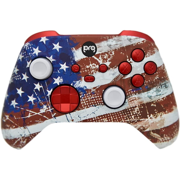 Controlador ProControllers Xbox Series X/S con bandera de EE. UU.