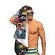 thumbnail image 5 of Grimsburg Toalla de playa de secado rápido con diseño temático, regalo para mujeres y niñas, ideal para cumpleaños, fans, amantes de la música, uso en la playa o al aire libre, 78 × 180 cm, 5 of 6