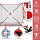 thumbnail image 2 of Red de práctica AOLIGEIJS 1,8 m x 1,8 m con tee y bateador, 2 of 9