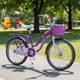 thumbnail image 2 of Bicicleta Infantil Queen Aro 20 Morada, 2 of 8
