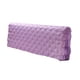 thumbnail image 2 of Cubierta de cama de seda de lujo protector de cubierta deslizamiento cama decoración de la cama púrpura, 2 of 5