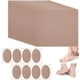 thumbnail image 1 of 12 láminas de almohadillas adhesivas de Moleskine para pies, almohadillas para prevenir ampollas, almohadillas adhesivas de franela para ampollas y talones, parches adhesivos para lunares para mujeres, 1 of 6
