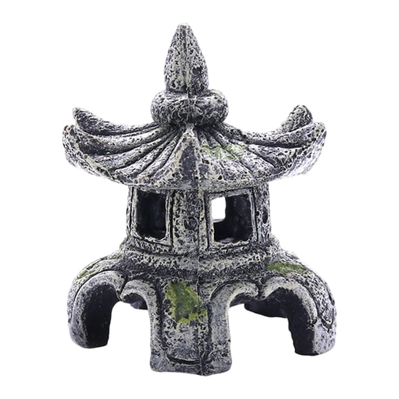 Adorno De Acuario, Casa Cueva De Roca, Artesanía, Decoración De Tanque, área De Escondite, Lámpara De Piedra