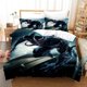 thumbnail image 1 of Deadpool Spiderman Quilt Duvet Cover Set Bedclothes Home Textiles Bedding3-Piece Bedding Set, 1 of 5