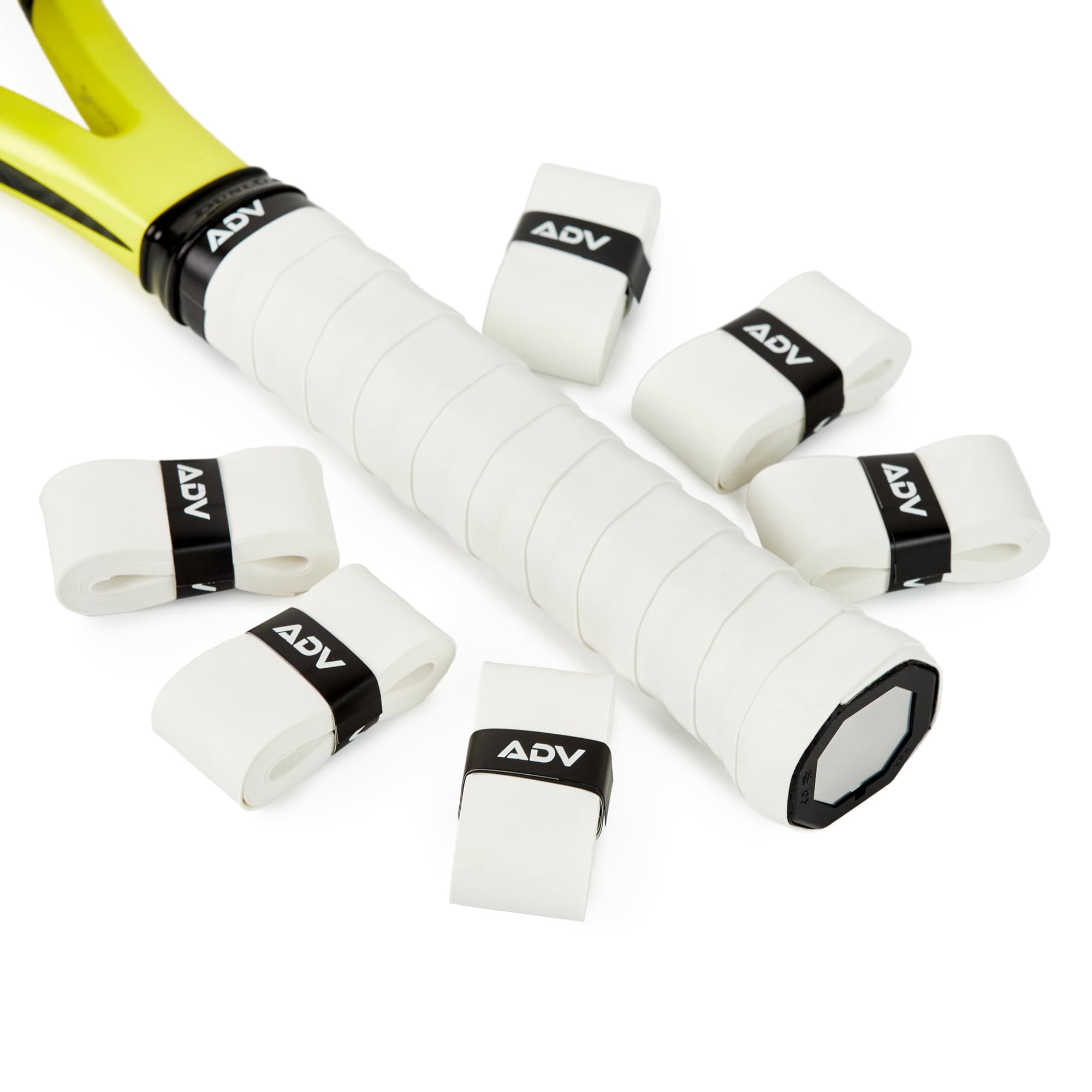 Adv Tennis - Cinta Antiadherencia Para Tenis Adv Dry Felttac, Paquete De 6 Unidades