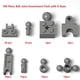 thumbnail image 3 of Piezas de construcción Ajuzolu 100 piezas articulación esférica clásica gris, 3 of 3