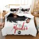 thumbnail image 1 of TV Show How to Get Away with Murder Bedding SetAnime three-piece set Adult Kid Bedroom Duvetcover Sets New, 1 of 5
