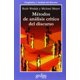 thumbnail image 1 of Libro GEDISA Métodos de análisis crítico del discurso, 1 of 1