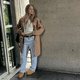 thumbnail image 2 of Botin Chalada Mujer Pinguih-2 Tostado Comfort, 2 of 10