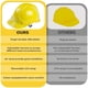 thumbnail image 5 of Casco de construcción infantil ajustable amarillo Babu Works, 5 of 6