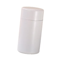 Bothyi - Lata De Té Creativa De Acero Inoxidable Para Despensa, Especias, Restaurantes, Color Blanco, 550 Ml