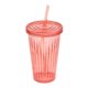 thumbnail image 1 of Vaso Con Bombilla 600 Ml Rosa, 1 of 1