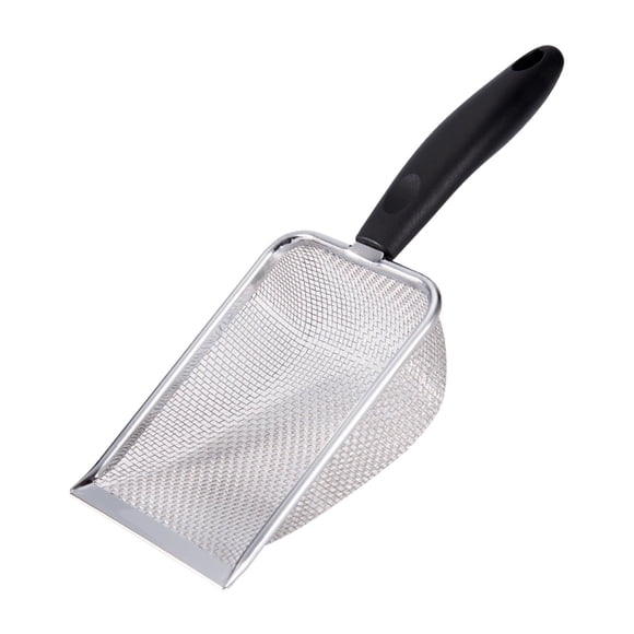 Caja De Arena Scooper Cuchara Pala Cuchara De Arena Para Gatos Para Acuario Lagartos Conejo 4.3mmx4.3mm